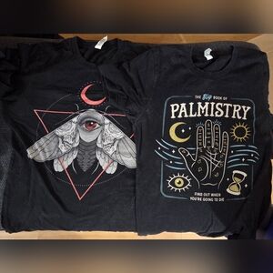 Black Graphic T-Shirts From Wicked Clothes